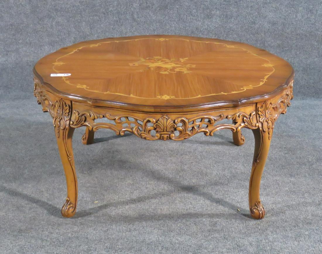 FRENCH INLAID  COFFEE TABLE (1 of 8)