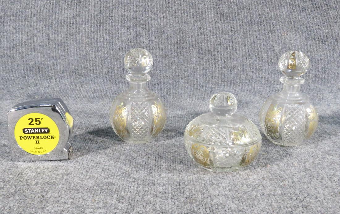 3 PCS GLASS CONTAINERS (1 of 5)