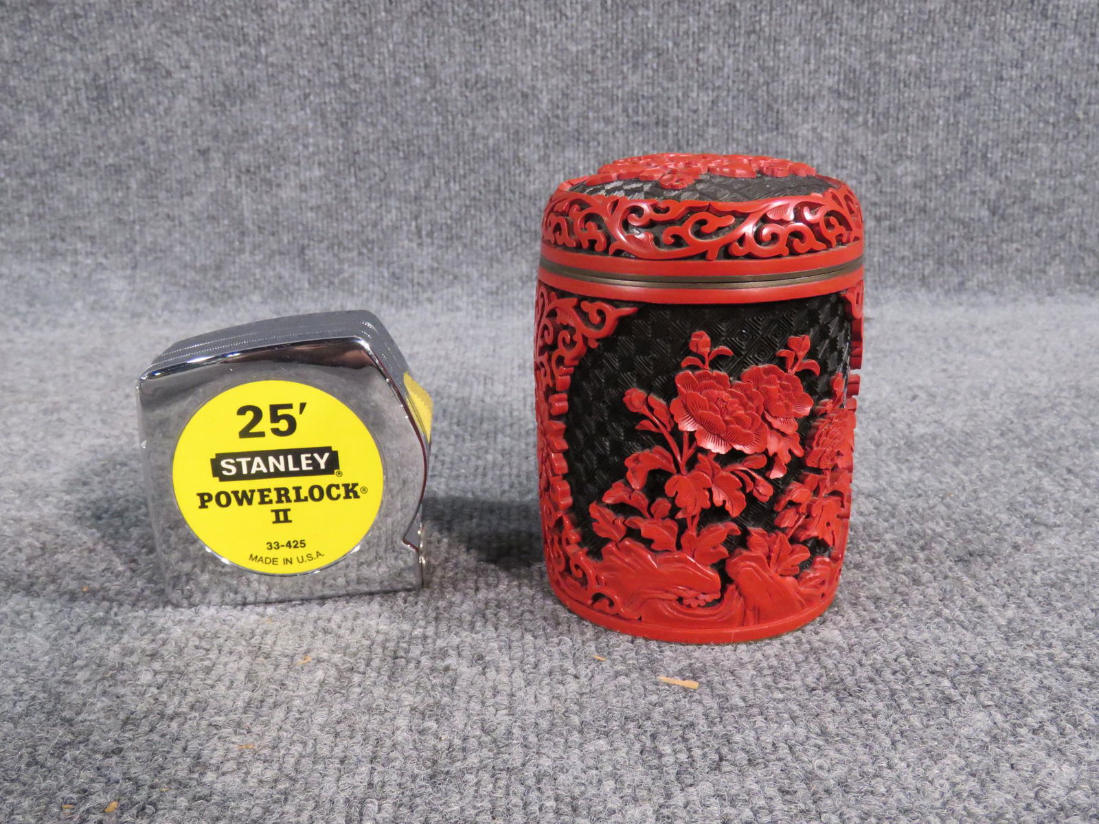 CINNABAR STYLE ASIAN CONTAINER (1 of 5)
