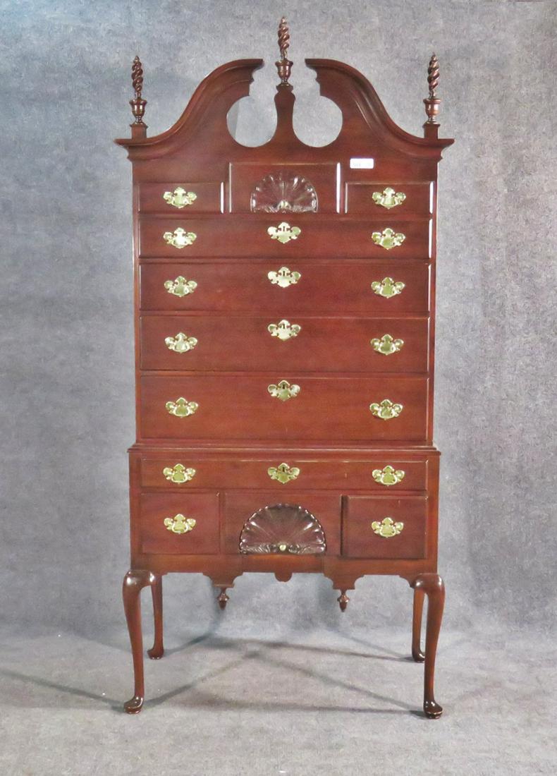 STATTON PRIVATE COLLECTION CHERRY HIGH BOY (1 of 9)