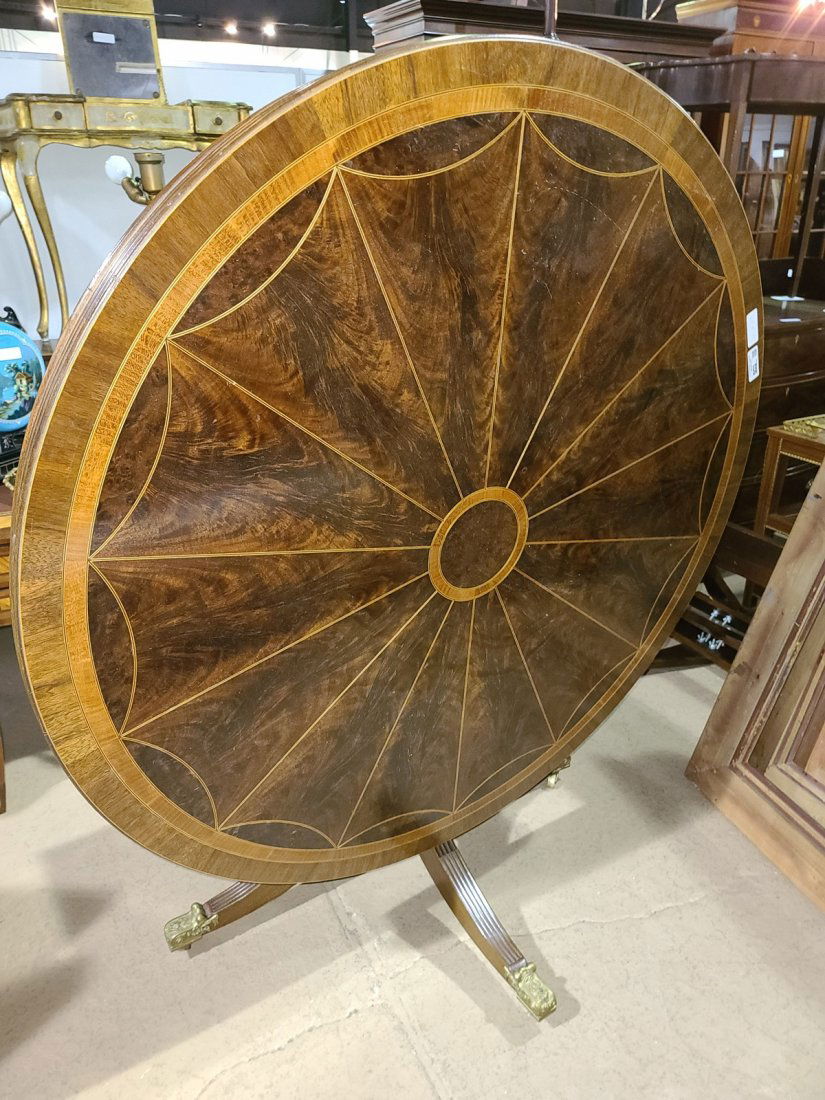 SCHMEIG & KOTZIAN N.Y. MAKERS TILT TOP BREAKFAST TABLE (1 of 13)