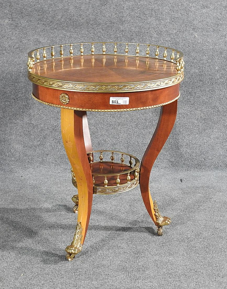 LOUIS XV STYLE END TABLE (1 of 6)