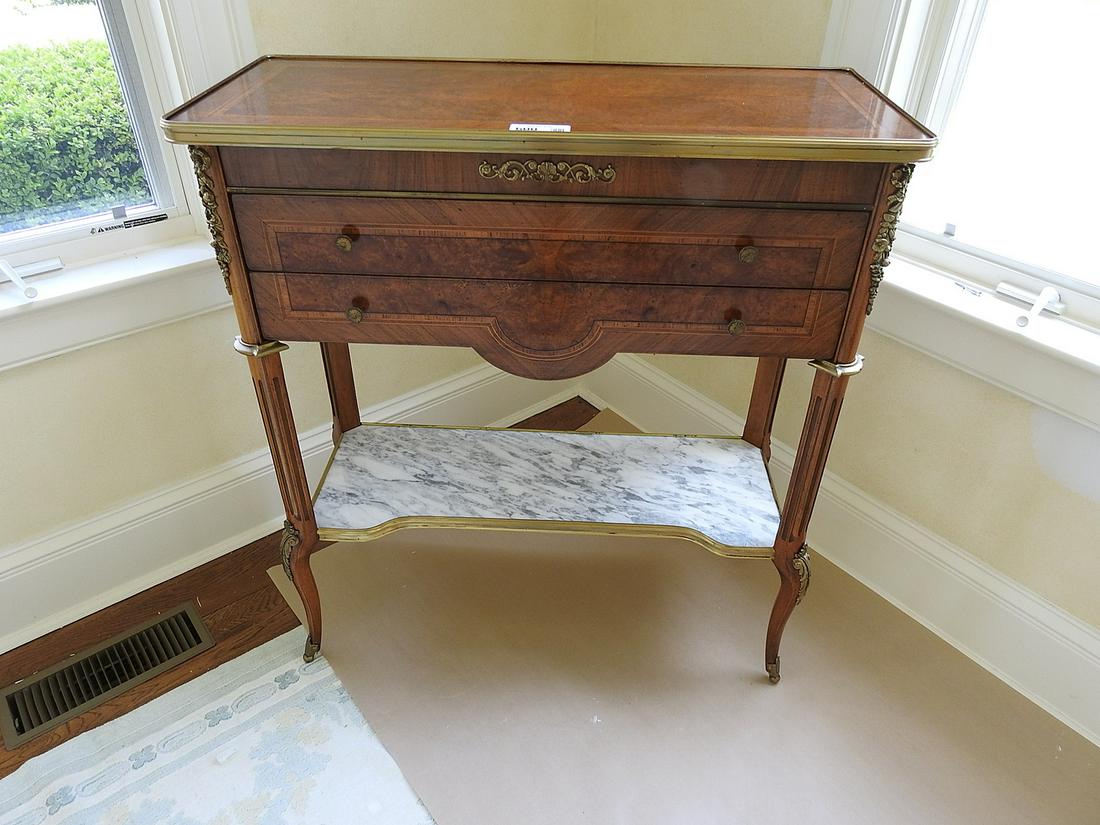LOUIS XV STYLE CONSOLE TABLE (1 of 6)