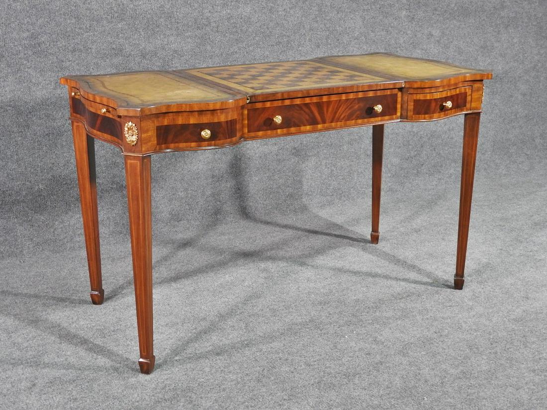 MAITLAND SMITH INLAID LEATHER TO GAME TABLE (1 of 8)