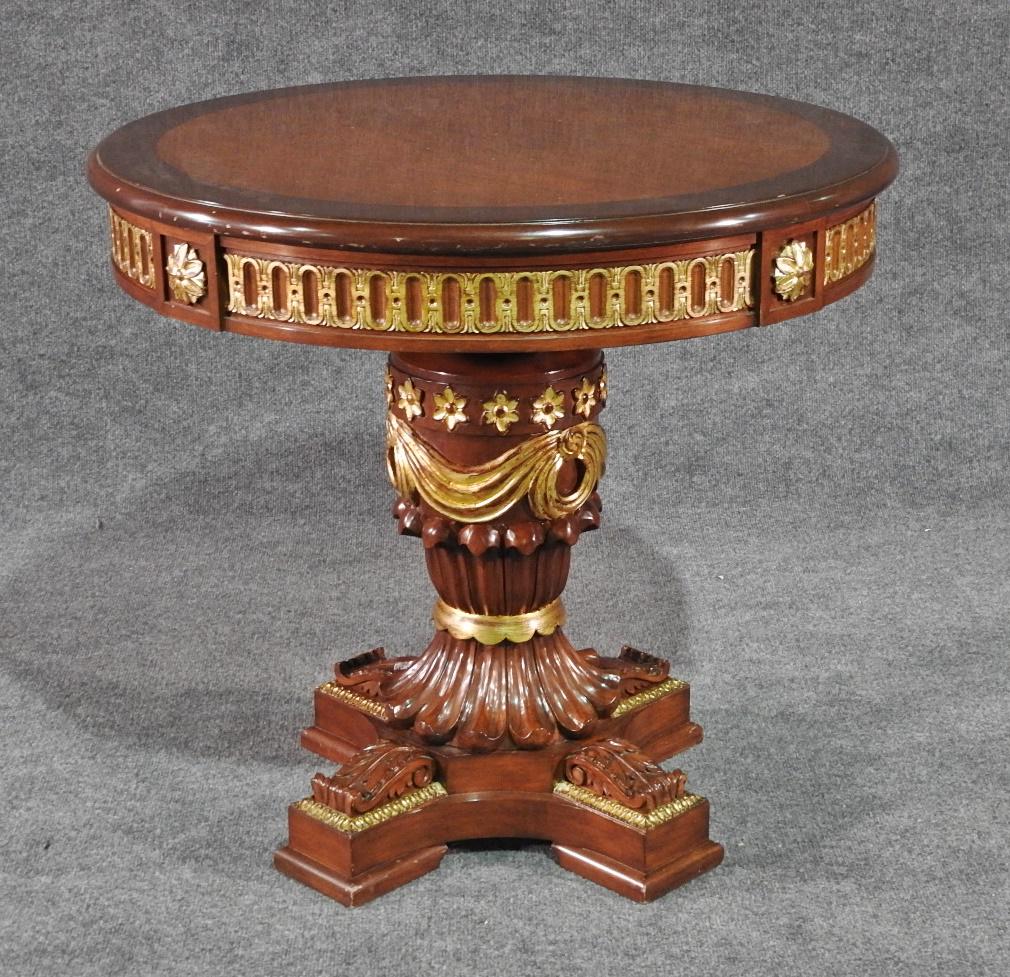 FRENCH EMPIRE STYLE CENTER TABLE (1 of 5)