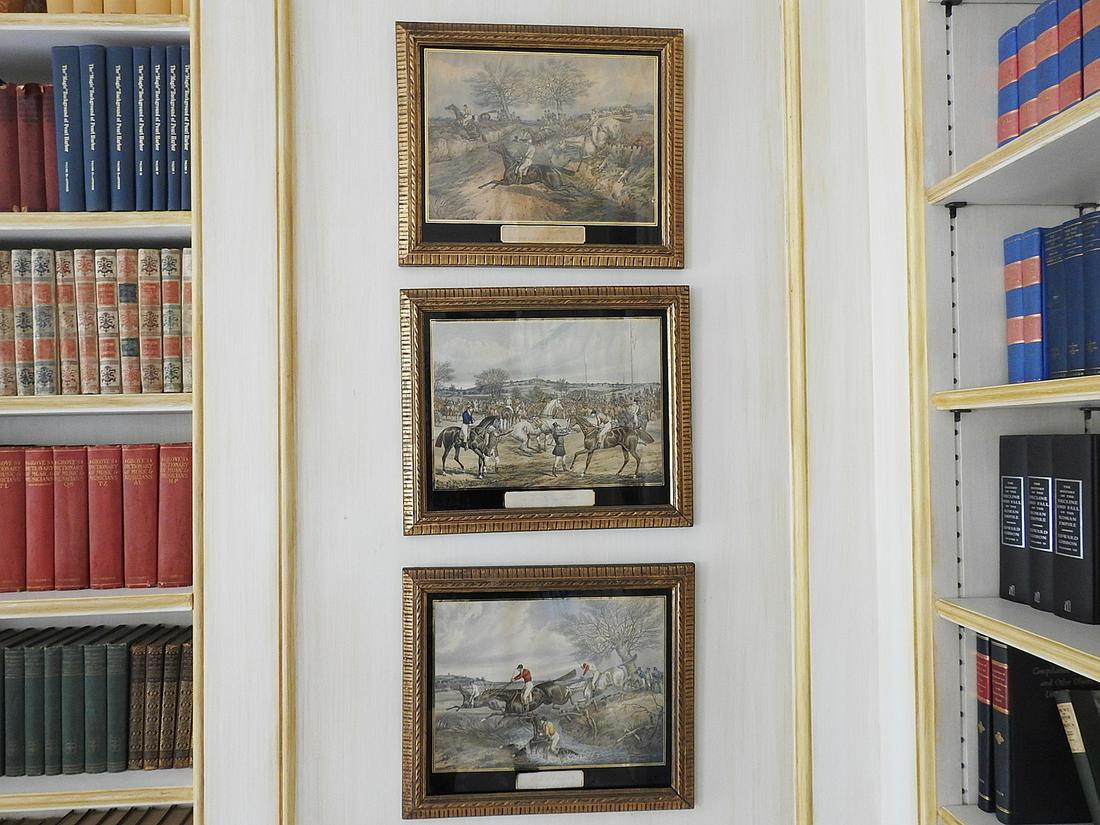 6 ANTIQUE FRAMED HUNT PRINTS (1 of 8)