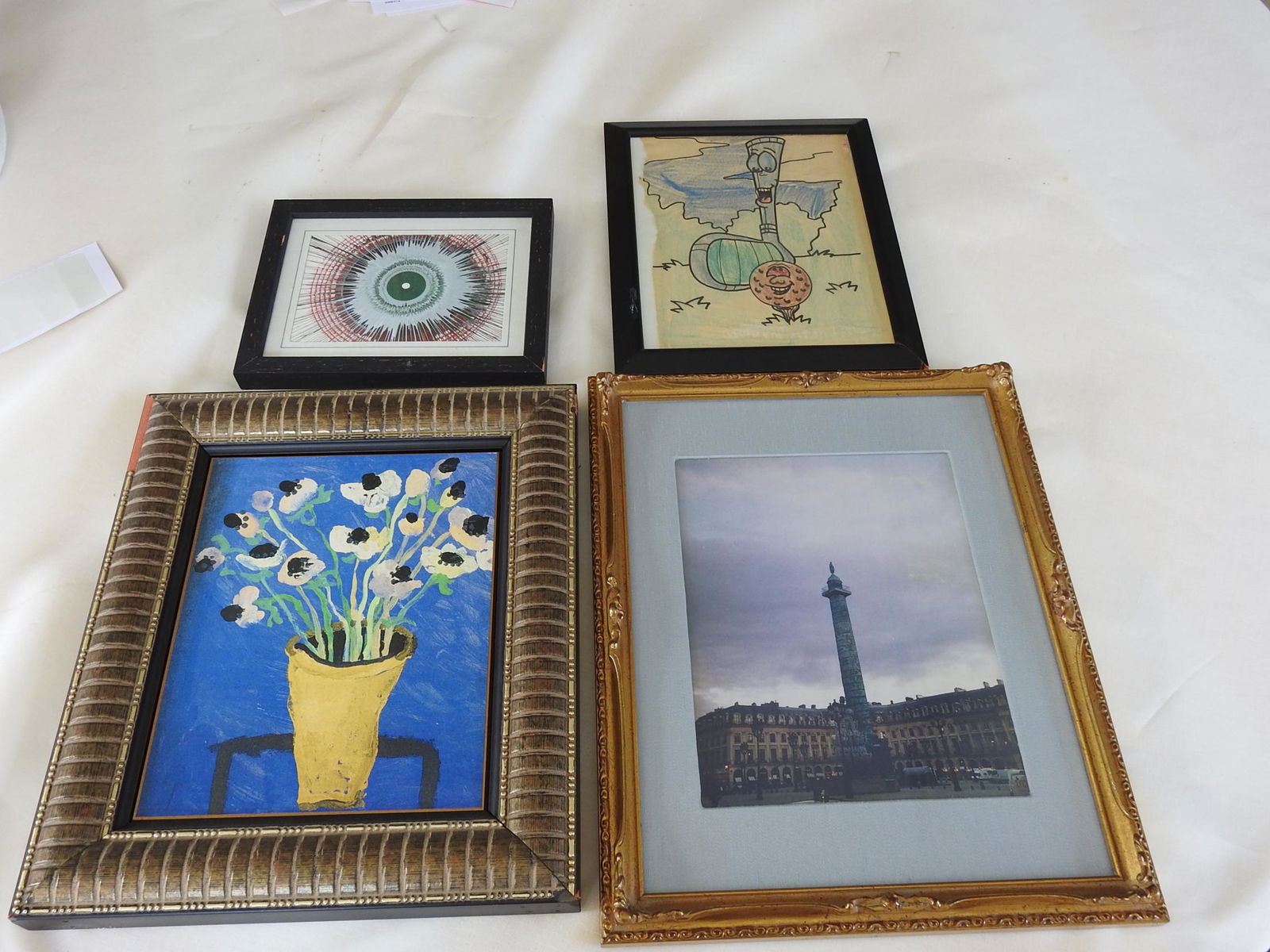 4 PCS FRAMED ARTWORK (1 of 5)