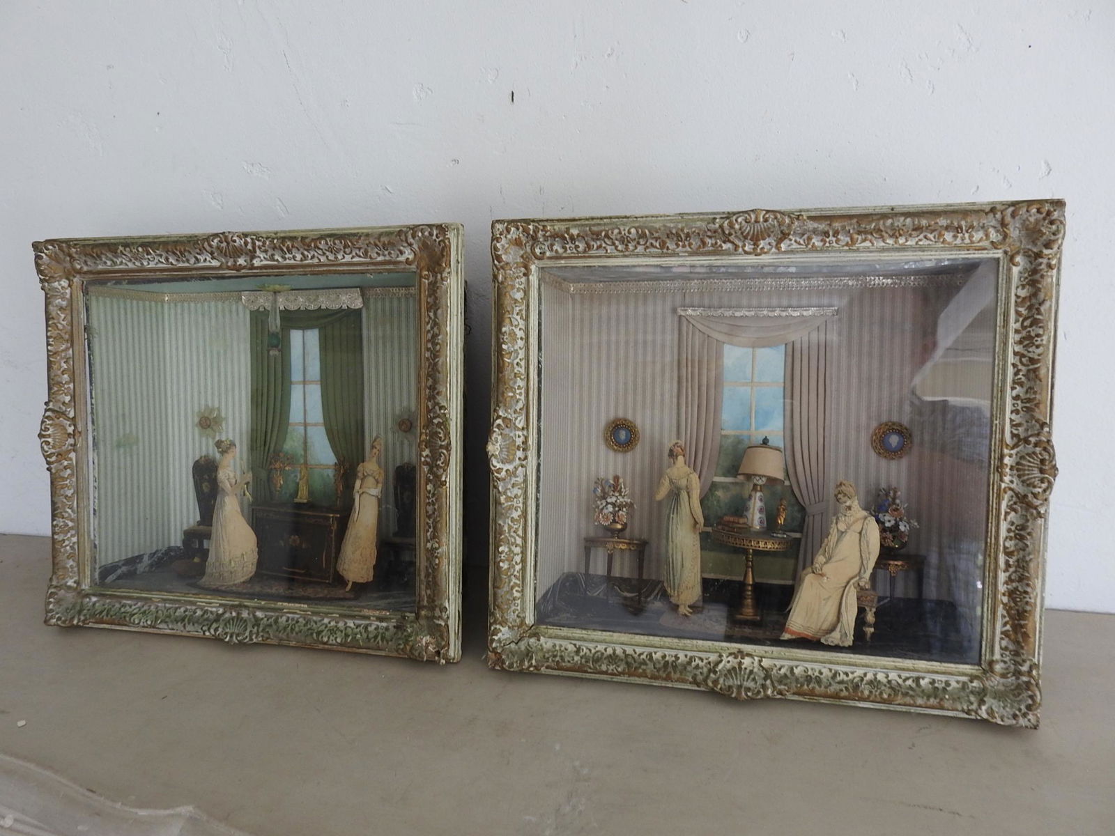 PAIR 3D CASED ARTWORK INTERIOR SCENES (1 of 6)
