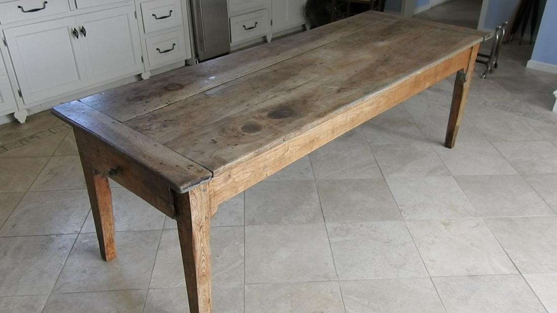 ANTIQUE FARM TABLE (1 of 9)