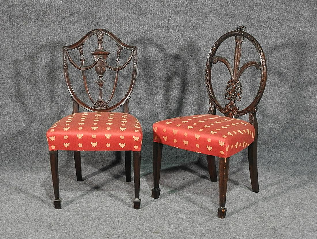 COMPANION PAIR TRADITIONAL CHILD'S CHAIRS (1 of 6)