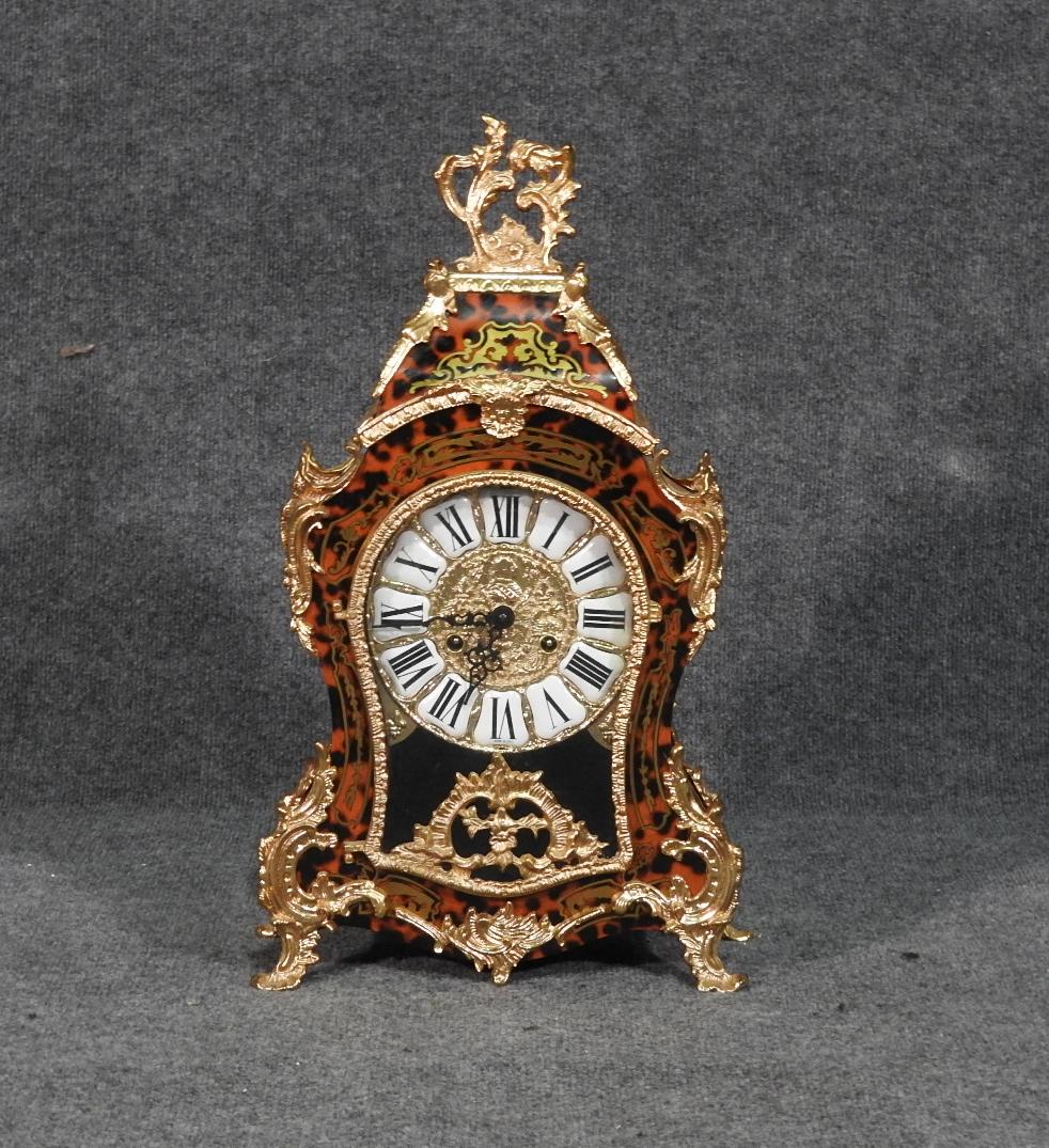 FRENCH BOULLE STYLE CLOCK (1 of 12)