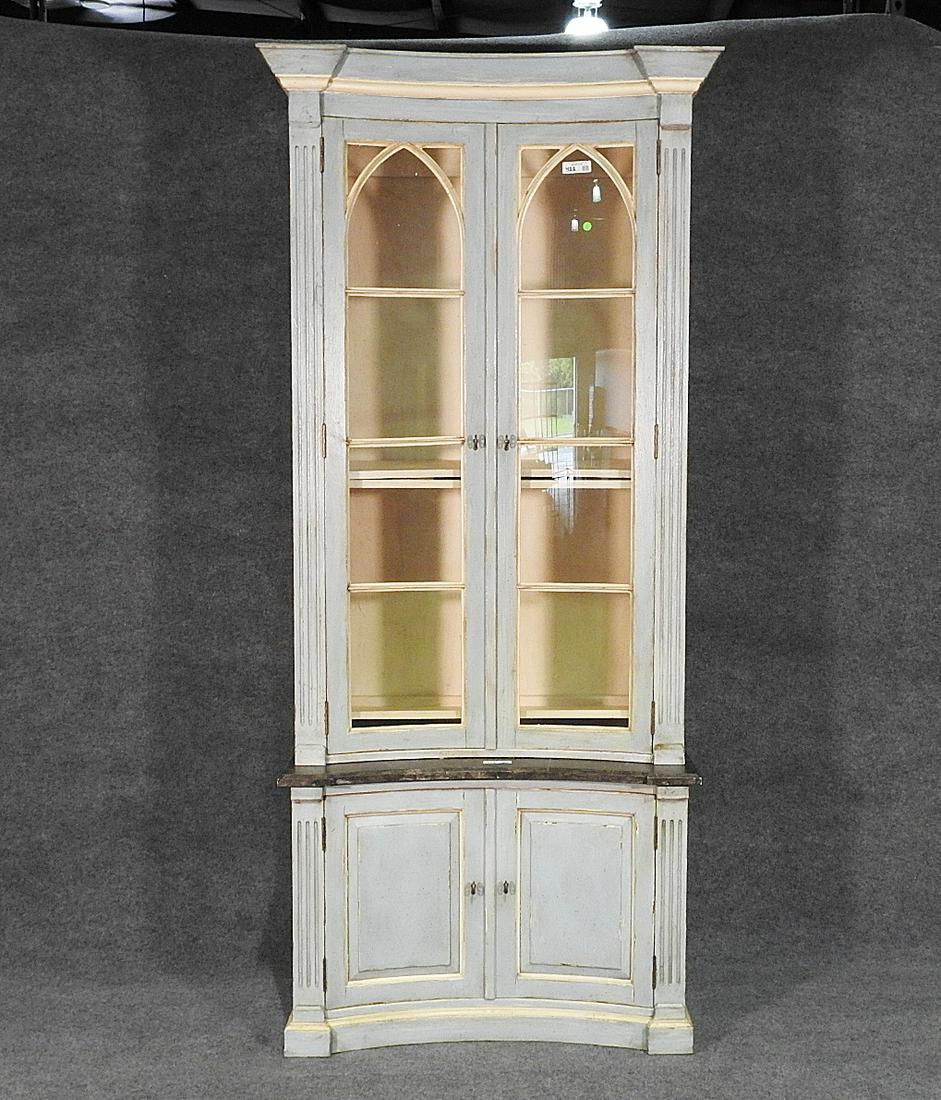 SWEDISH STYLE DECORATED CUPBOARD (1 of 5)