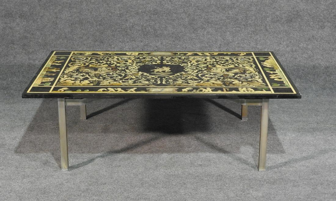 ITALIAN SCAGLIOLA TOP TABLE (1 of 6)