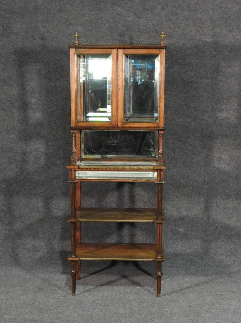 DIRECTOIRE STYLE CURIO CABINET (1 of 6)