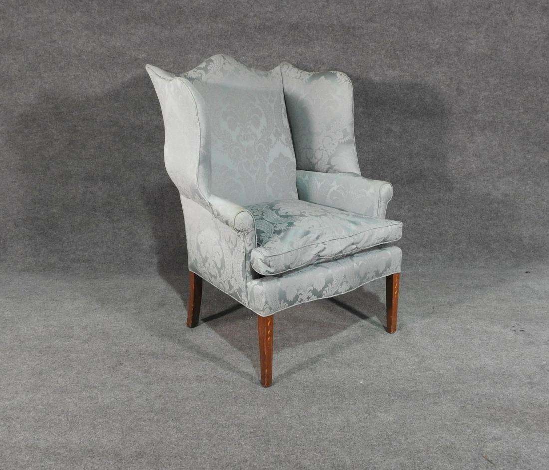 CUSTOM FEDERAL WING BACK CHAIR (1 of 6)