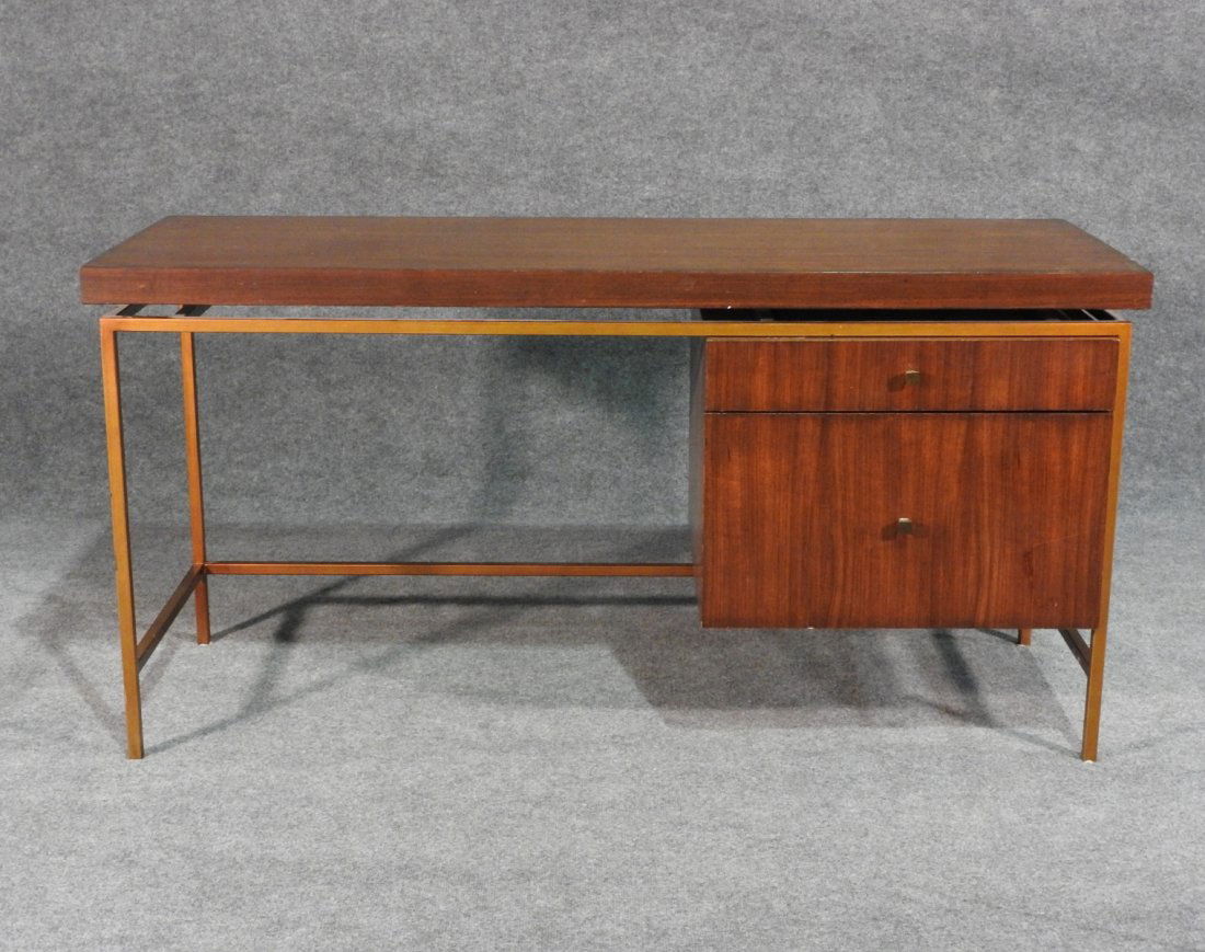 MITCHELL GOLD AND BOB WILLIAMS WALNUT DESK (1 of 8)