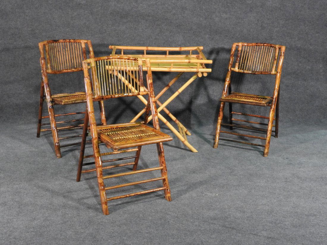 4 PIECE BAMBOO MIXED LOT (1 of 6)