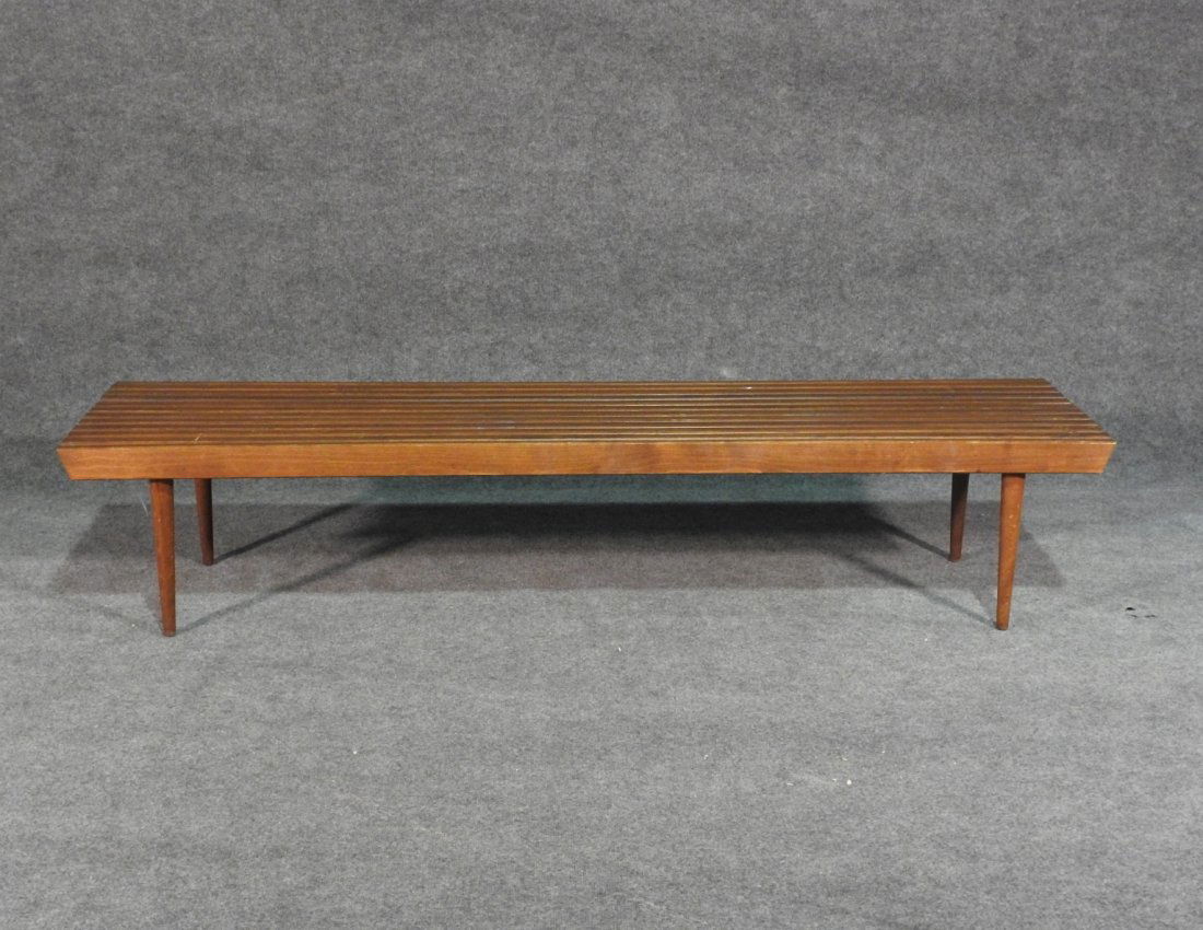 MCM SLATTED BENCH (1 of 4)