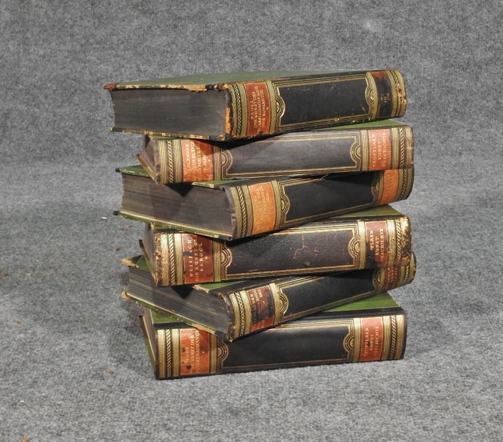 COLLECTION OF GERMAN LEATHERBOUND BOOKS (1 of 6)
