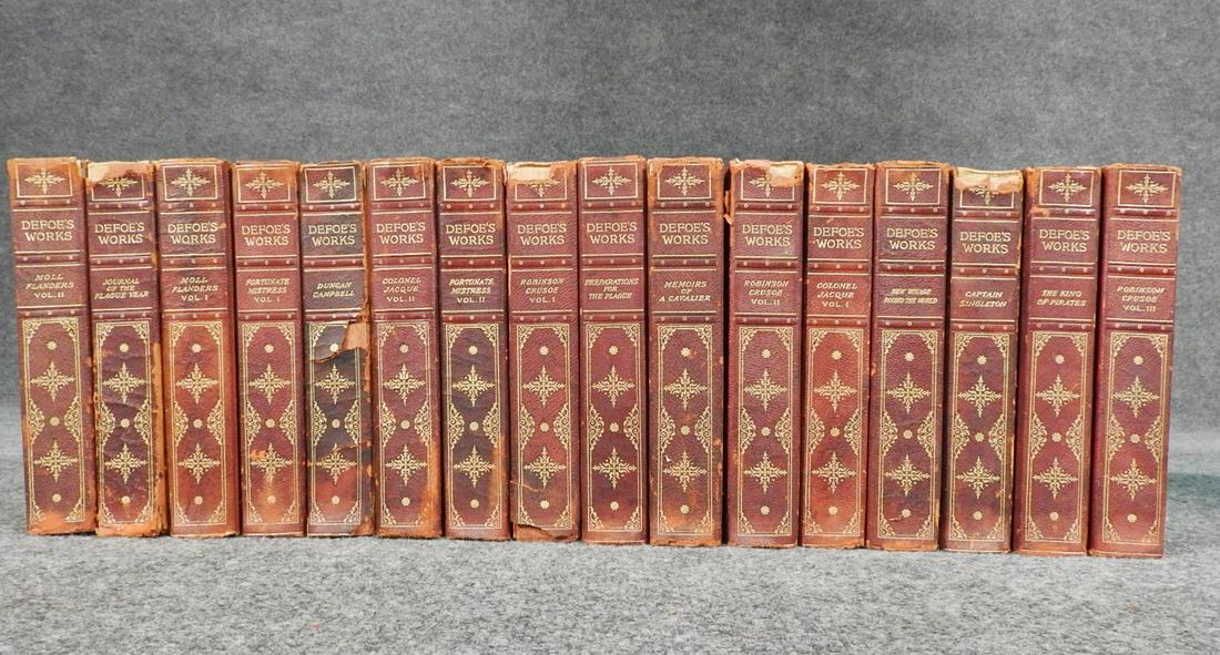 COLLECTION OF DANIEL DEFOE'S WORKS (1 of 3)