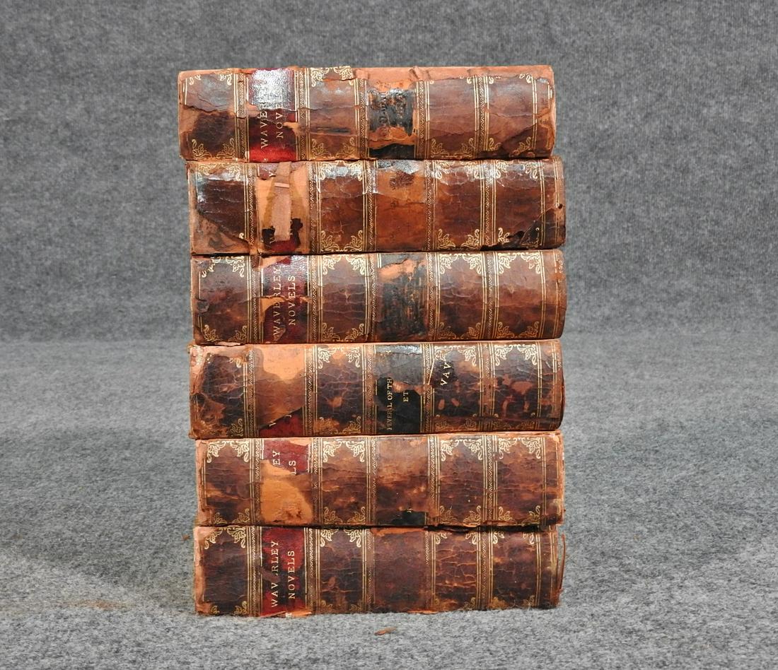 COLLECTION OF WAVERLY NOVELS by SIR WALTER SCOTT. (1 of 5)