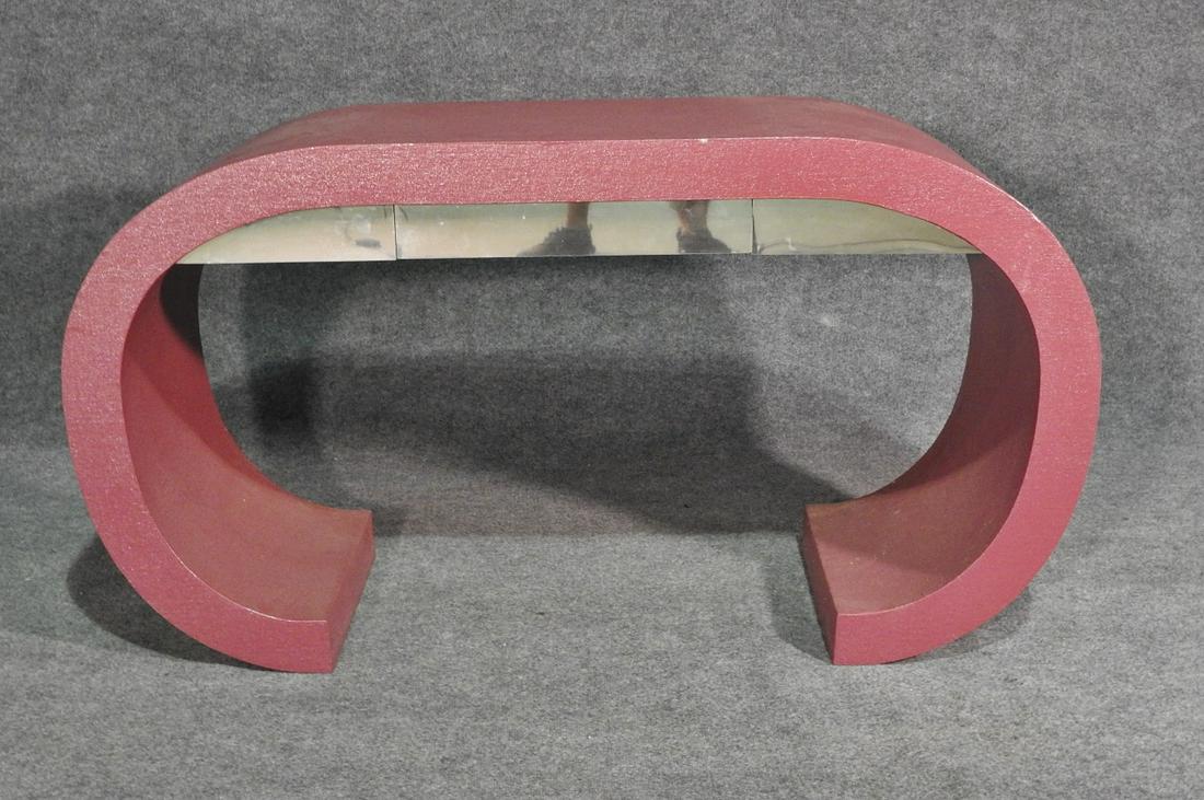 KARL SPRINGER STYLE CONSOLE TABLE (1 of 10)