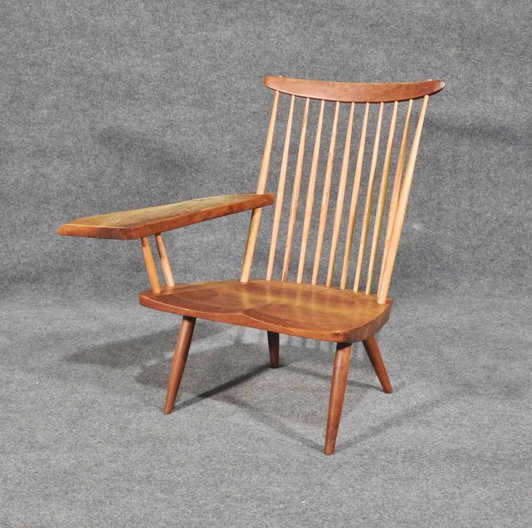 NAKASHIMA LOUNGE CHAIR WITH ARM (1 of 11)