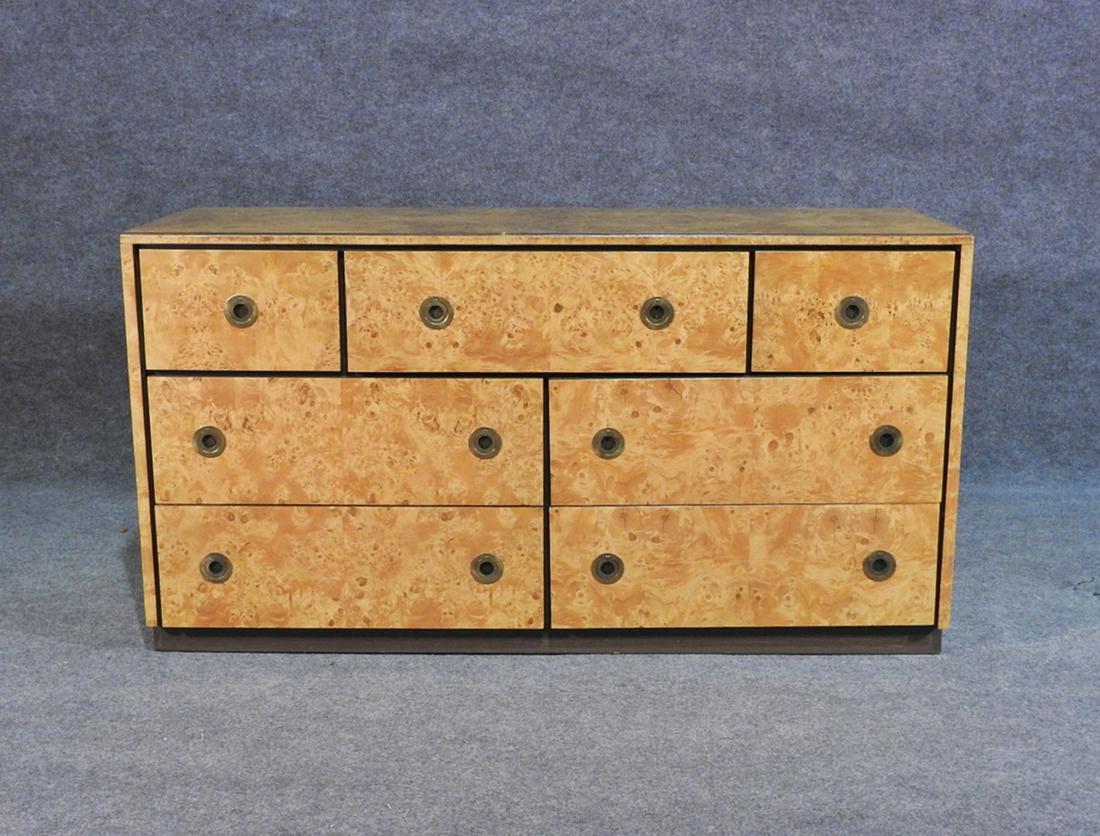 BURL WALNUT DRESSER by JOHN STUART (1 of 9)