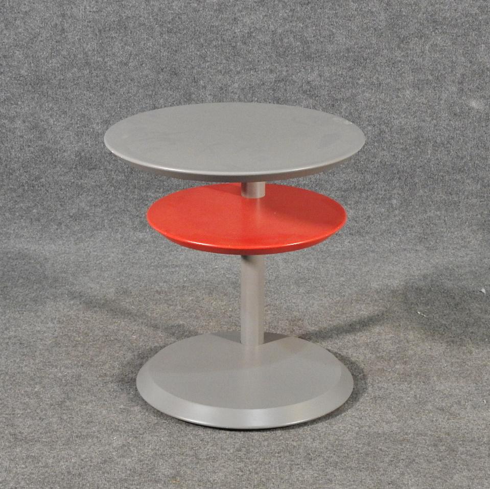 MID CENTURY MODERN 2 TIER SWIVEL STAND (1 of 6)