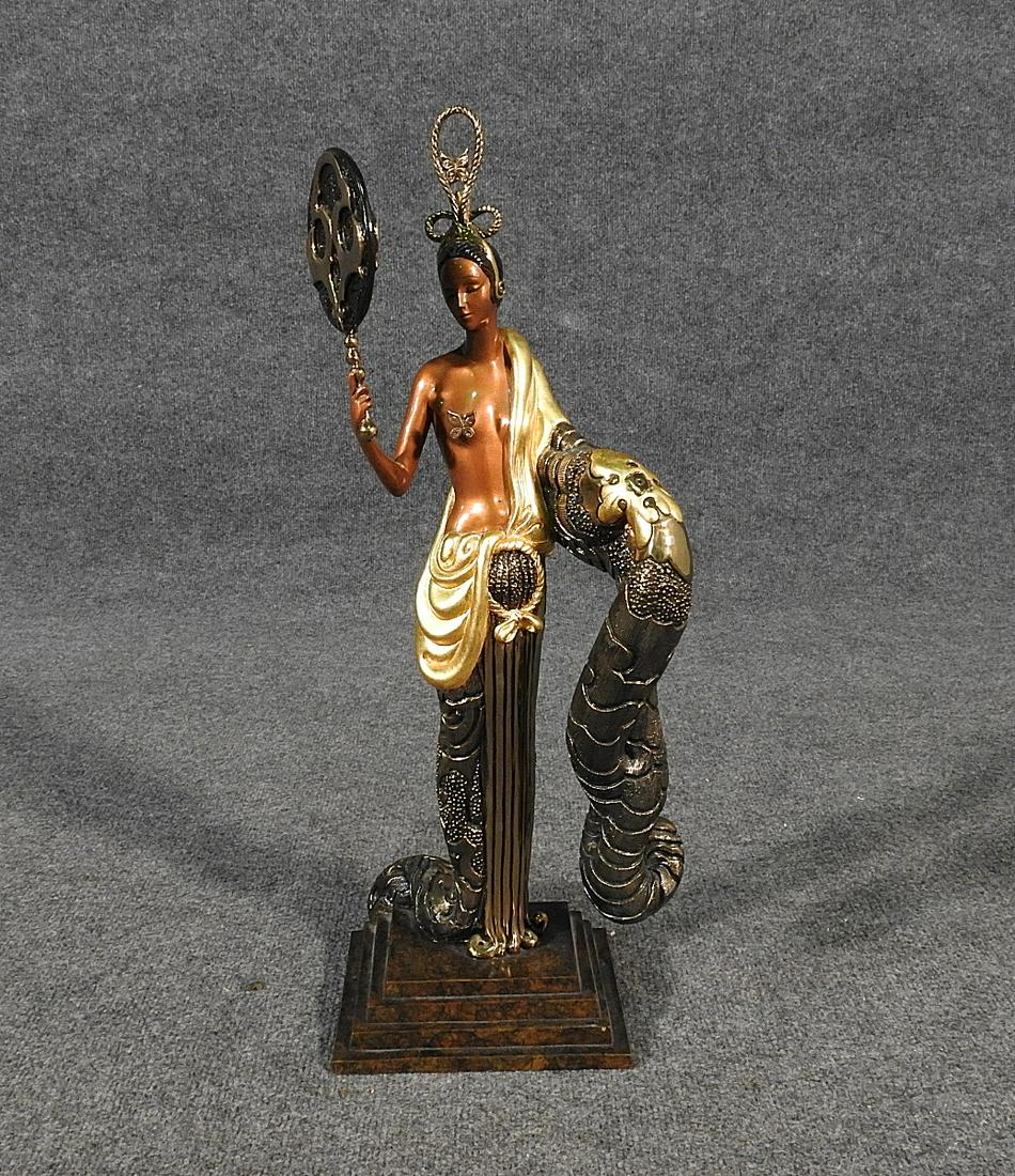ERTE SIGNED BRONZE SCULPTURE "BAMBOO" (1 of 13)