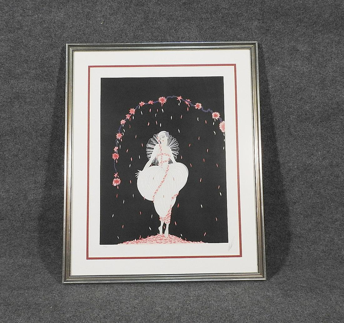 ERTE SIGNED SERIGRAPH WOMAN (1 of 10)