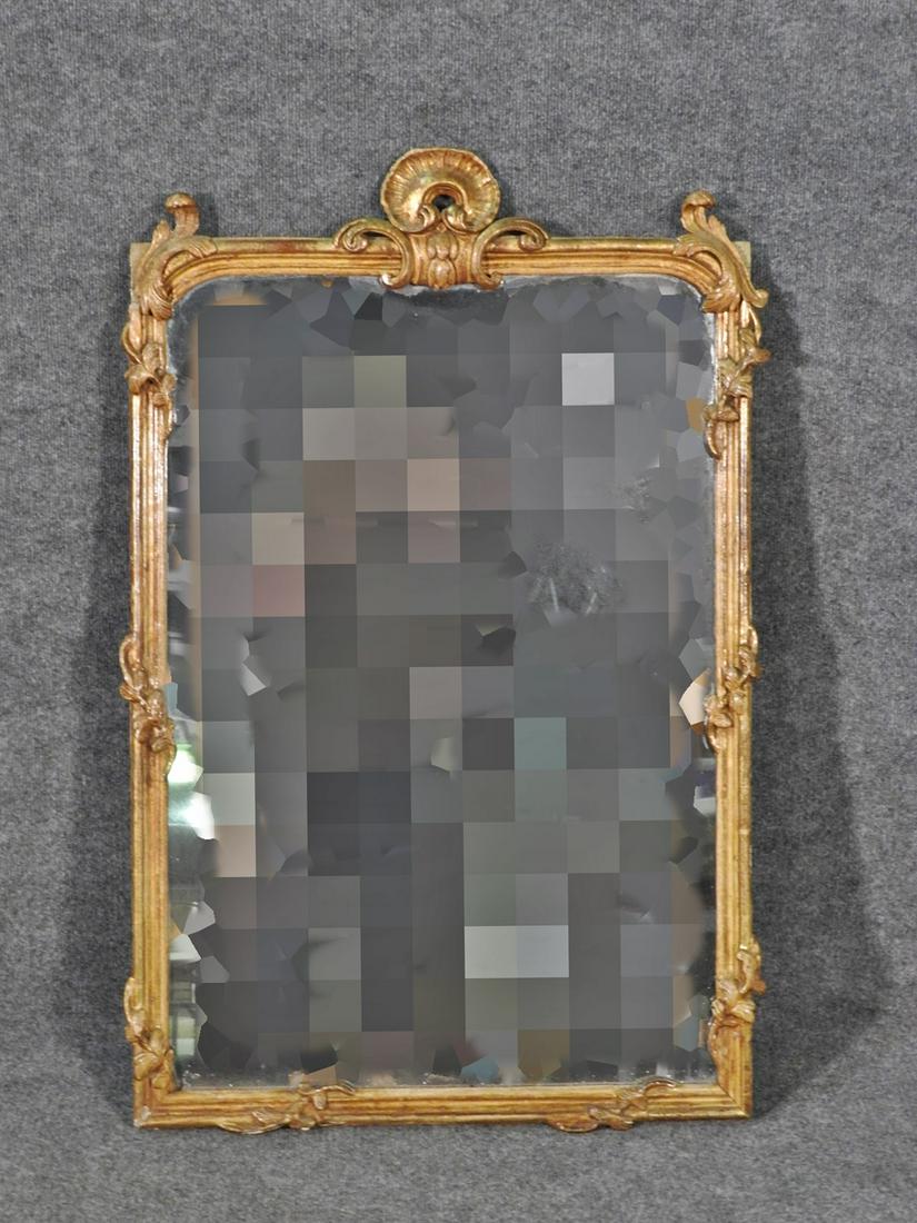 ANTIQUE GILDED MIRROR (1 of 6)