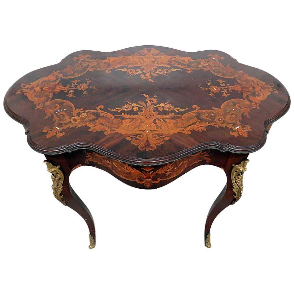 INLAID CENTER TABLE attr R J HORNER (1 of 13)