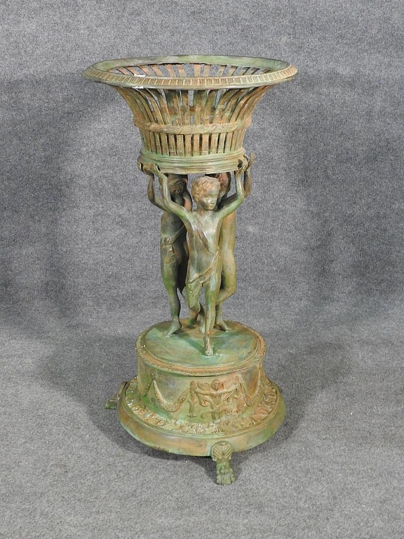 BRONZE FIGURAL PLANTER (1 of 6)