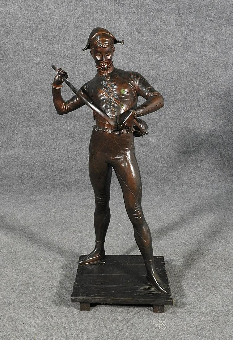 BRONZE STATUE OF A VICTORIAN MAN (1 of 6)