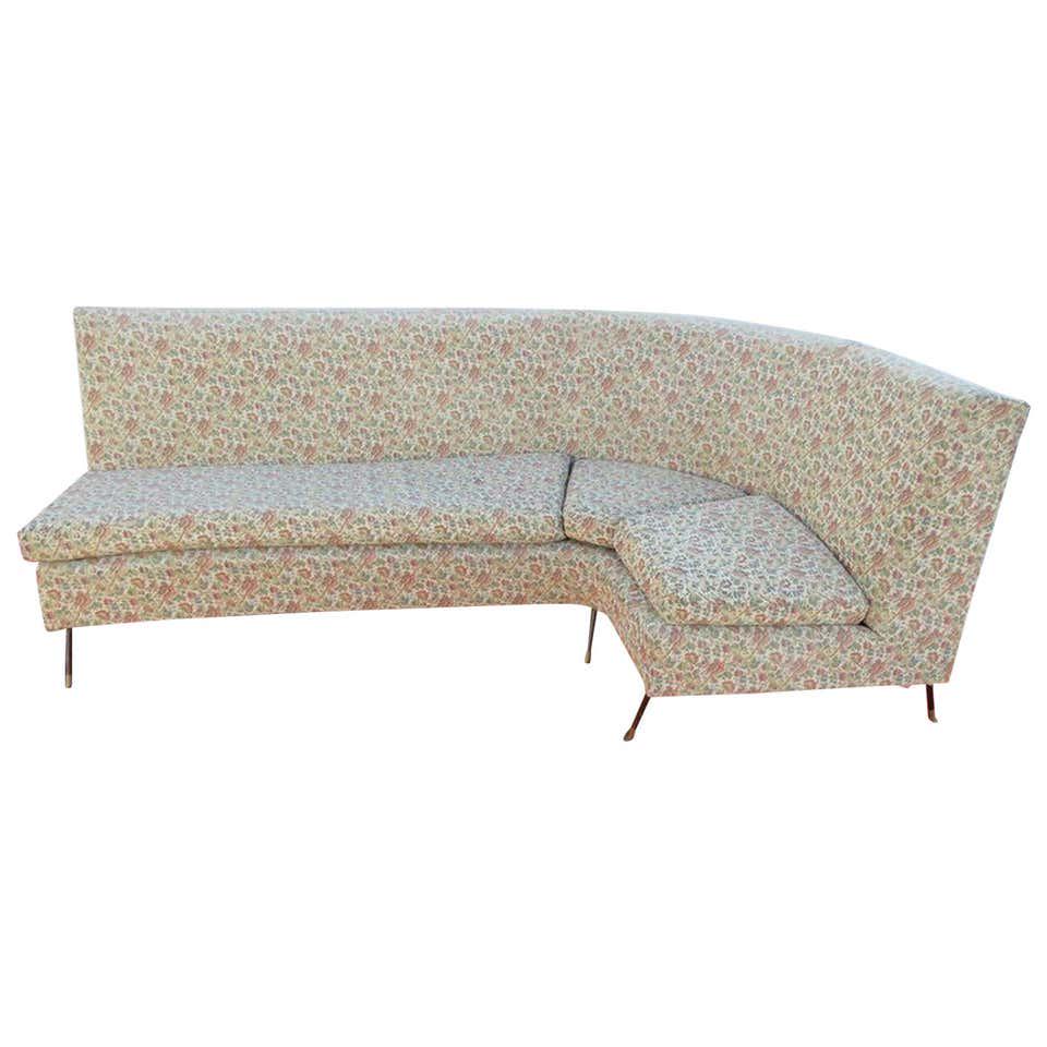 ITALIAN MID CENTURY MODERN CORNER SOFA (1 of 12)