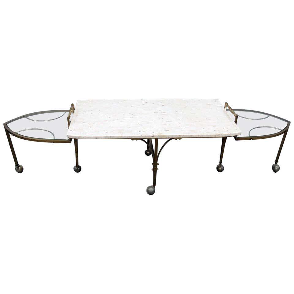 MARBLE TOP METAMORPHIC COFFEE TABLE (1 of 10)