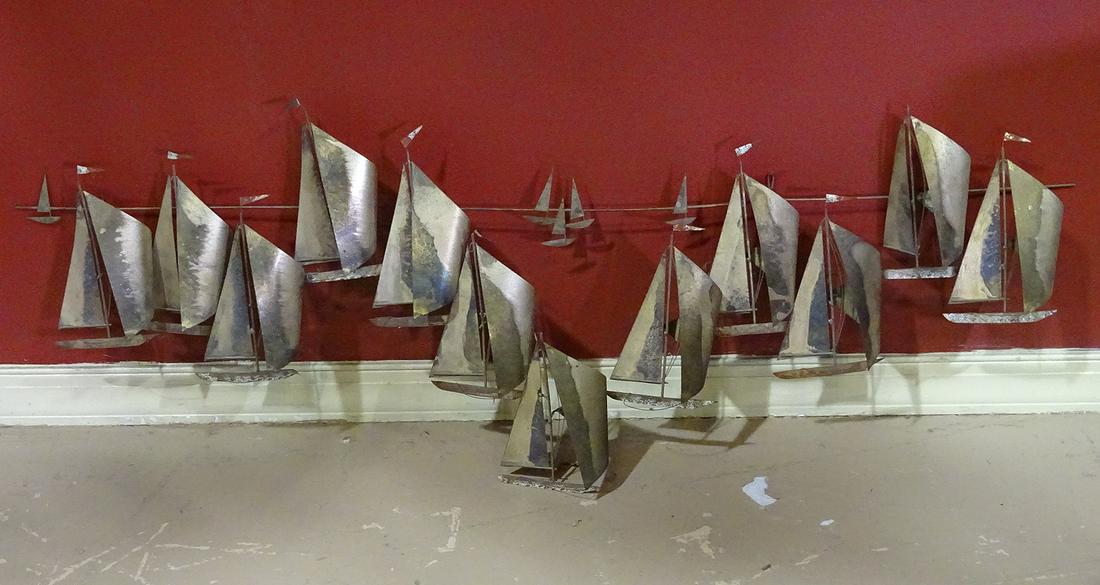 SIGNED CURTIS JERE SCULPTURE (1 of 7)