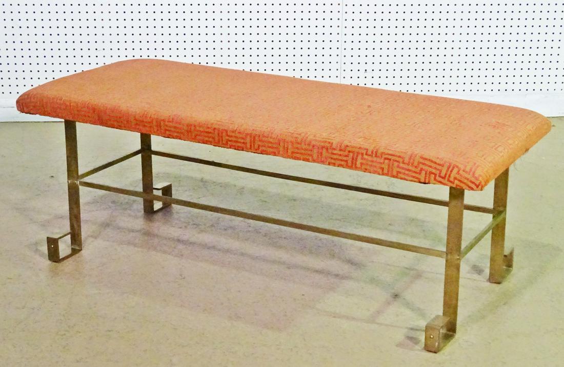 ITALIAN STYLE BRASS LEG WINDOW BENCH (1 of 6)