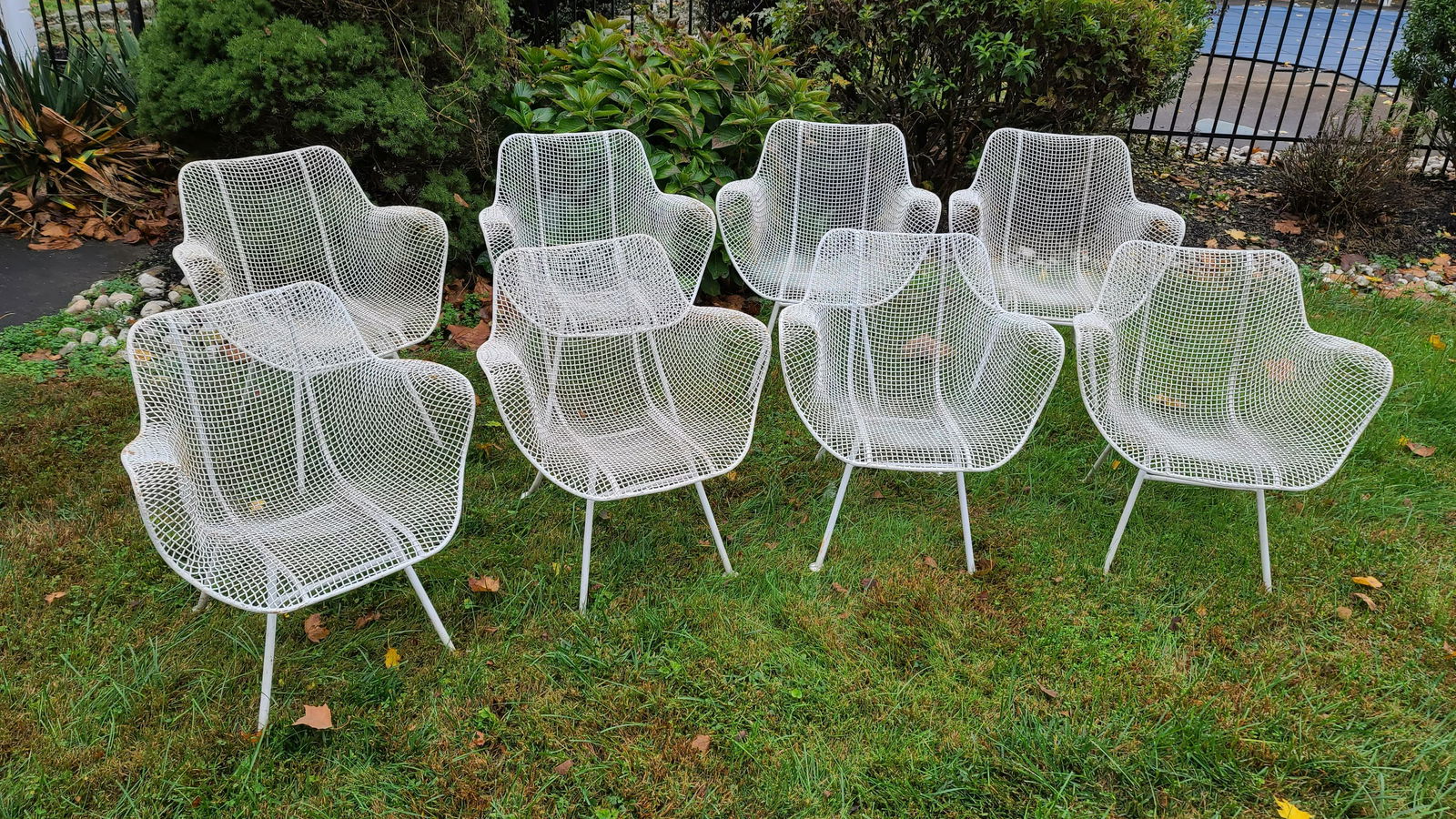 8 WOODARD ARM CHAIRS (1 of 4)