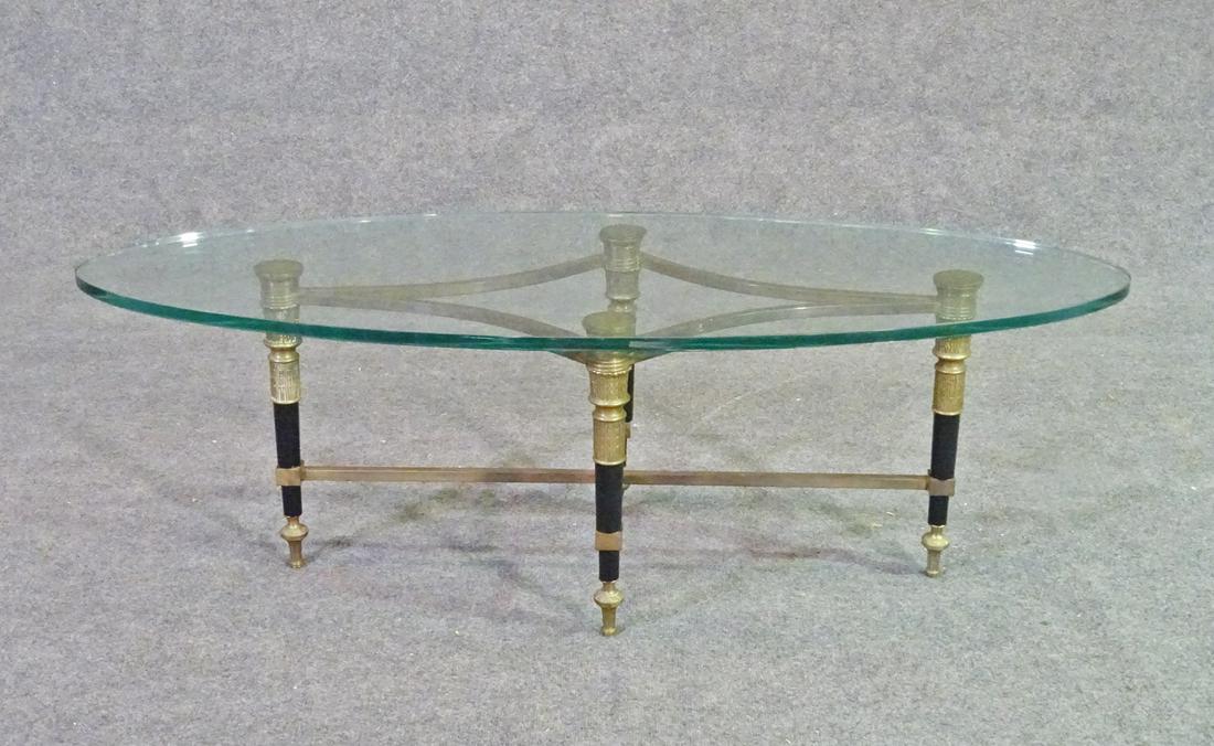 JANSEN STYLE BRONZE COFFEE TABLE (1 of 8)