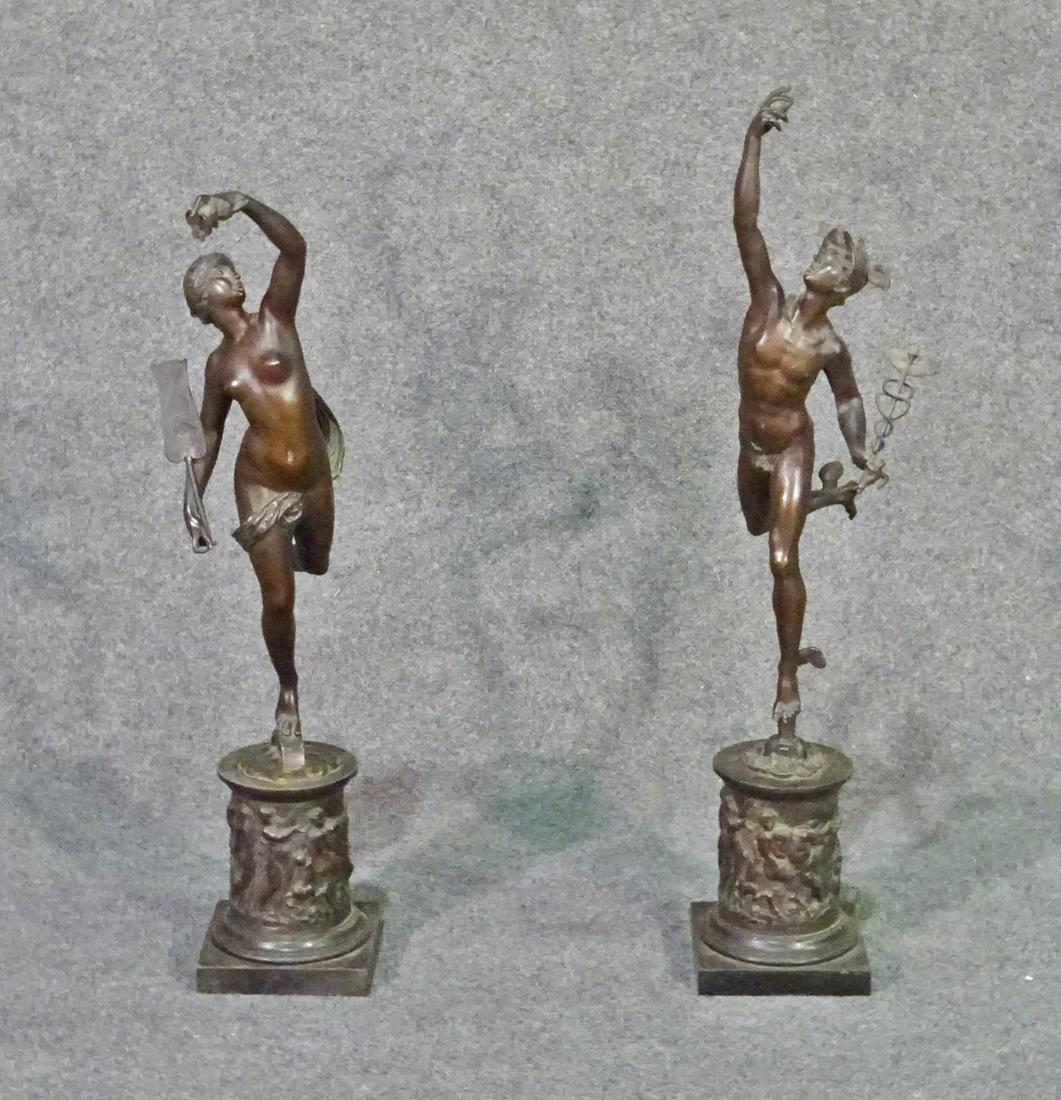 PR BRONZE GRAND TOUR STATUES (1 of 9)