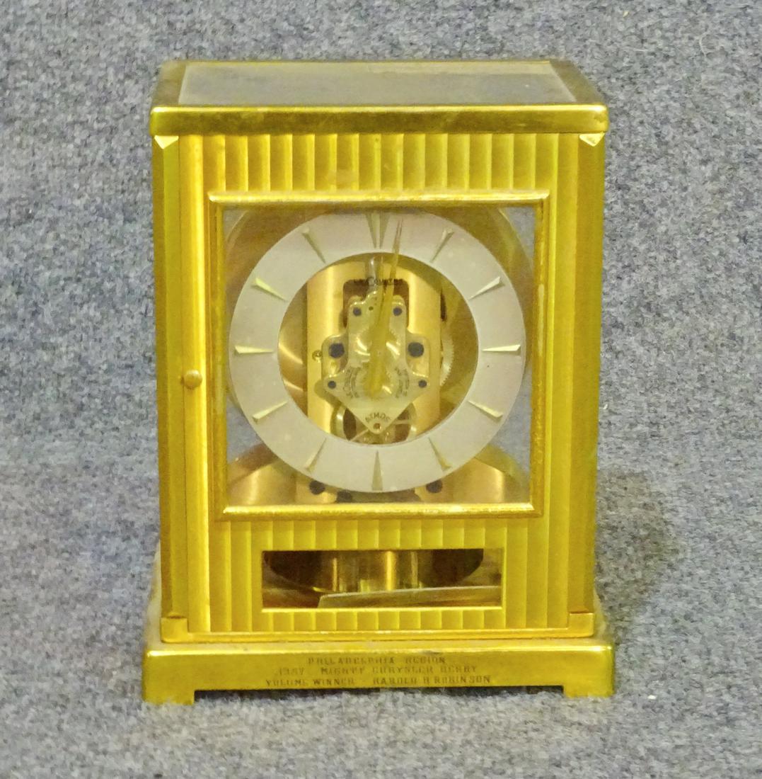 BRASS ATMOS TUXEDO CLOCK (1 of 8)