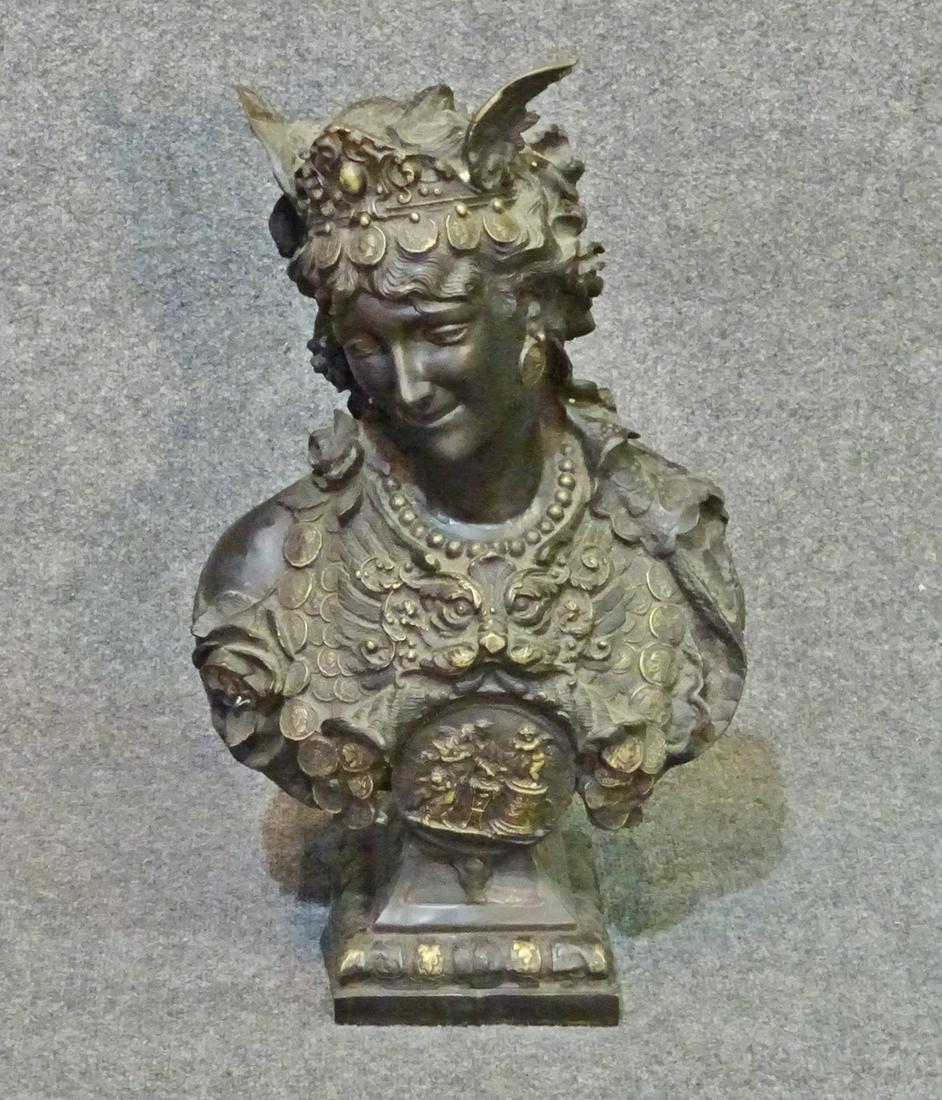 BRASS FIGURAL SCULPTURE (1 of 9)