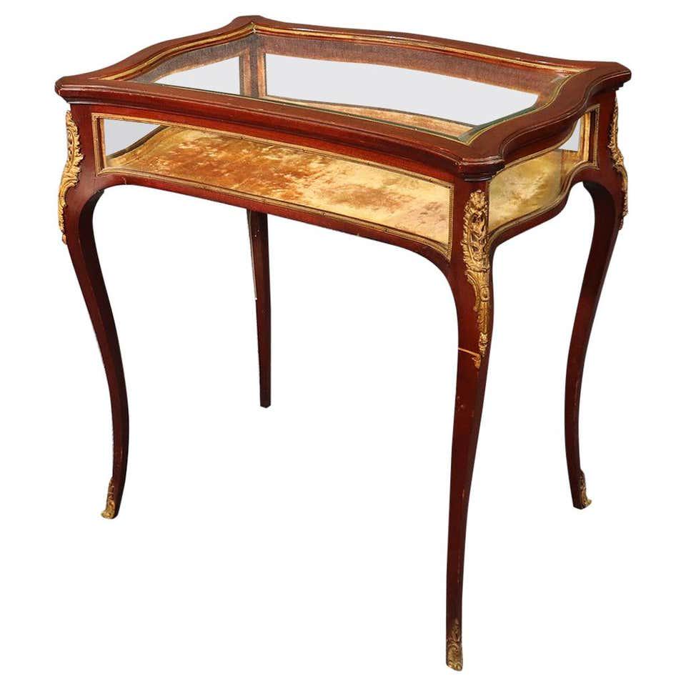 LOUIS XV STYLE JEWELERS DISPLAY CABINET (1 of 6)