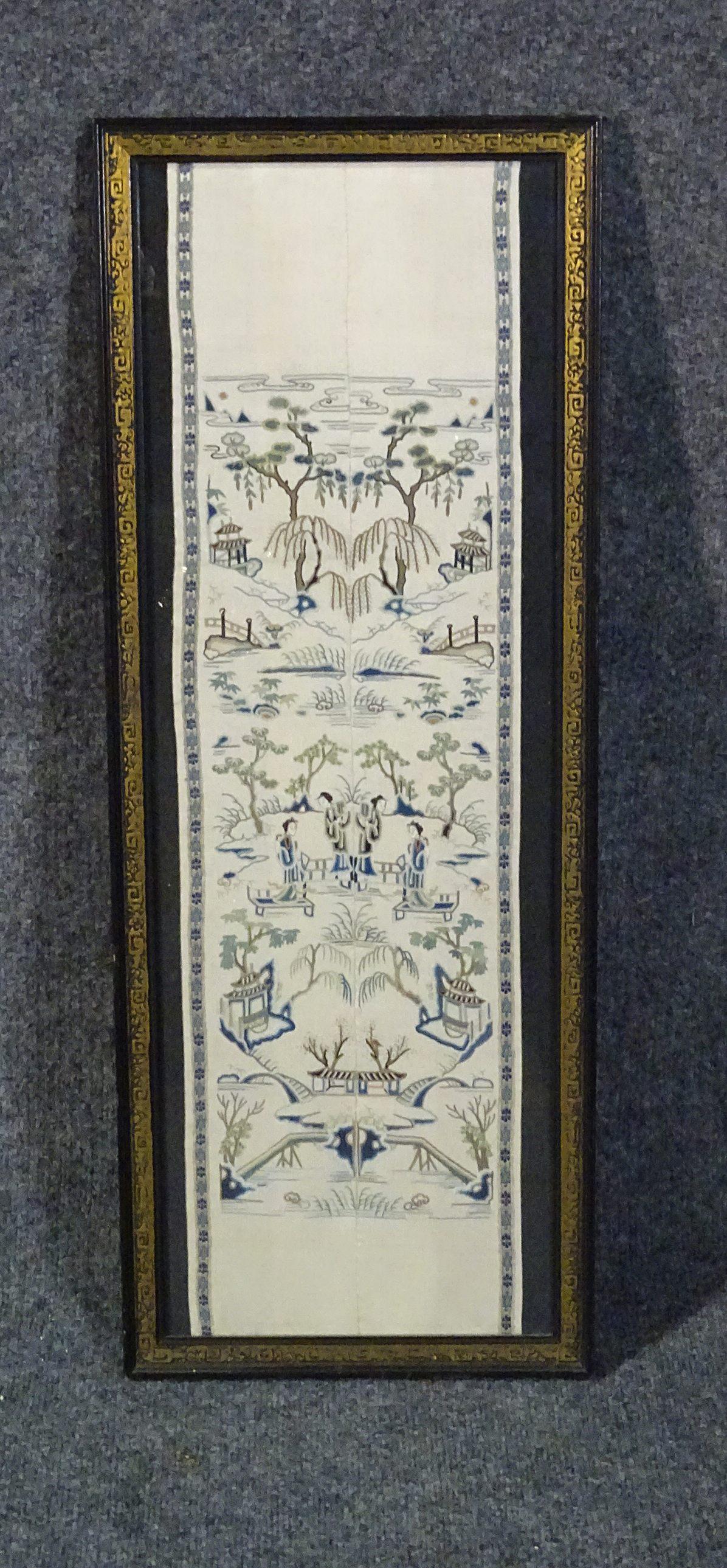 FRAMED ASIAN NEEDLEWORK (1 of 8)