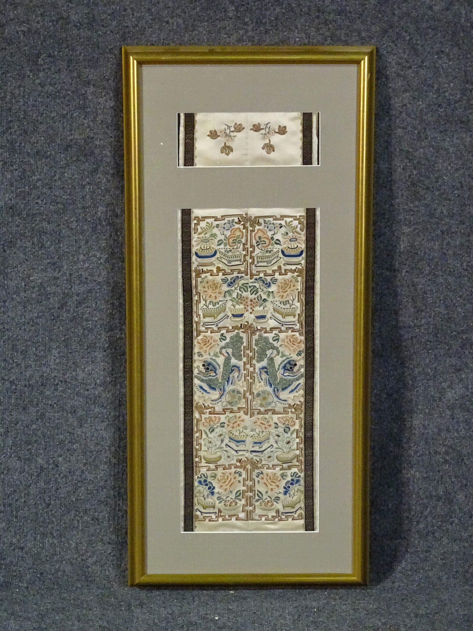 FRAMED ASIAN NEEDLEWORK (1 of 7)