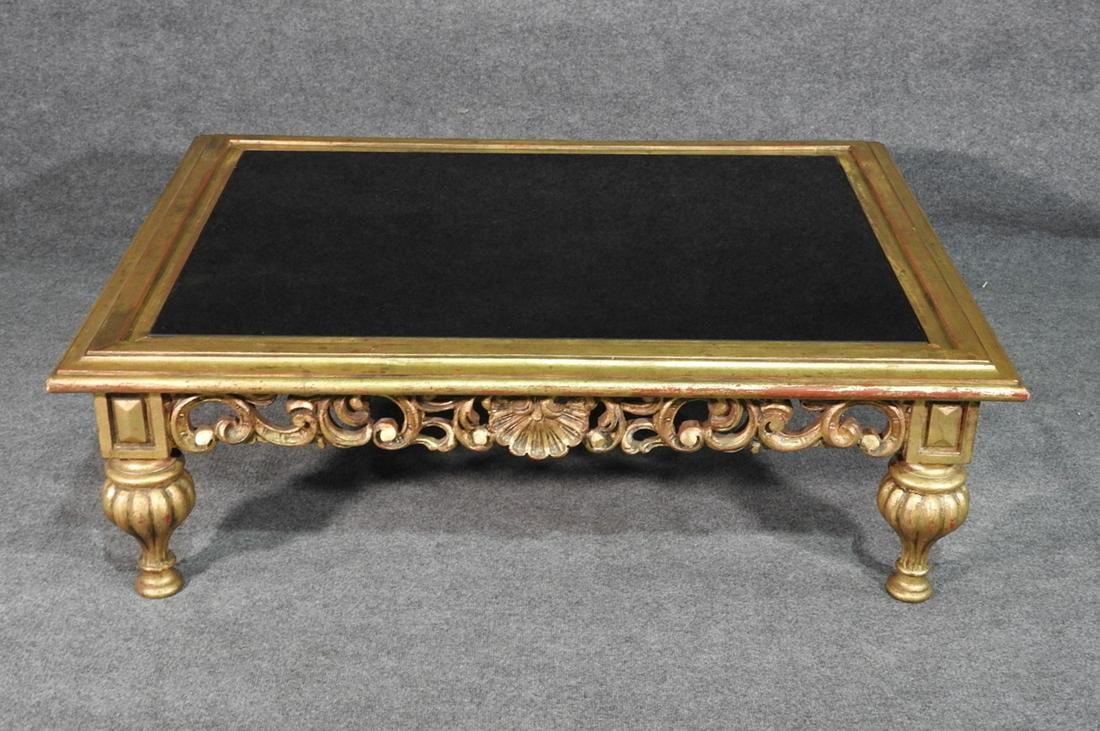 FRENCH GILT COFFEE TABLE (1 of 2)