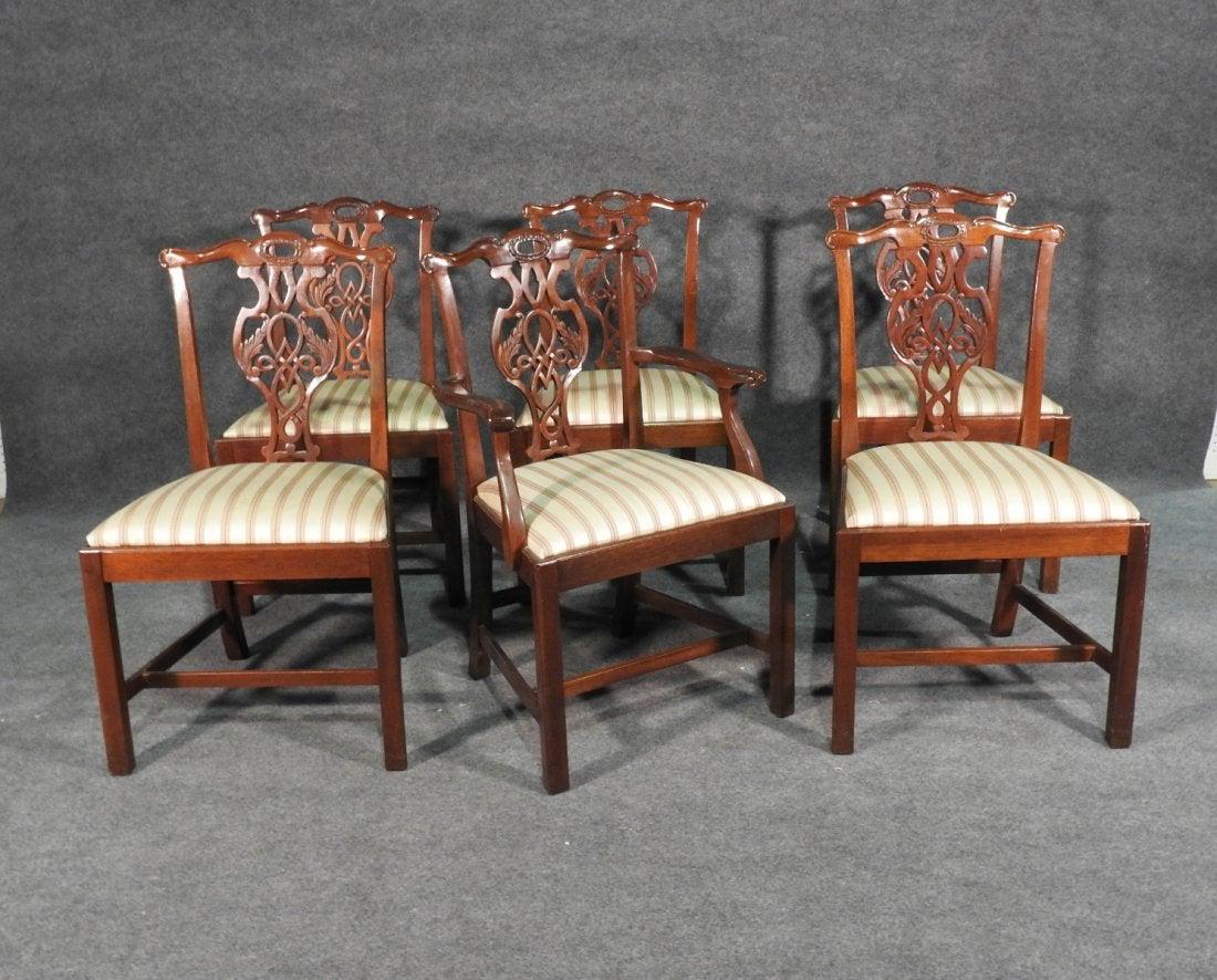 6 BAKER DINING CHAIRS (1 of 7)