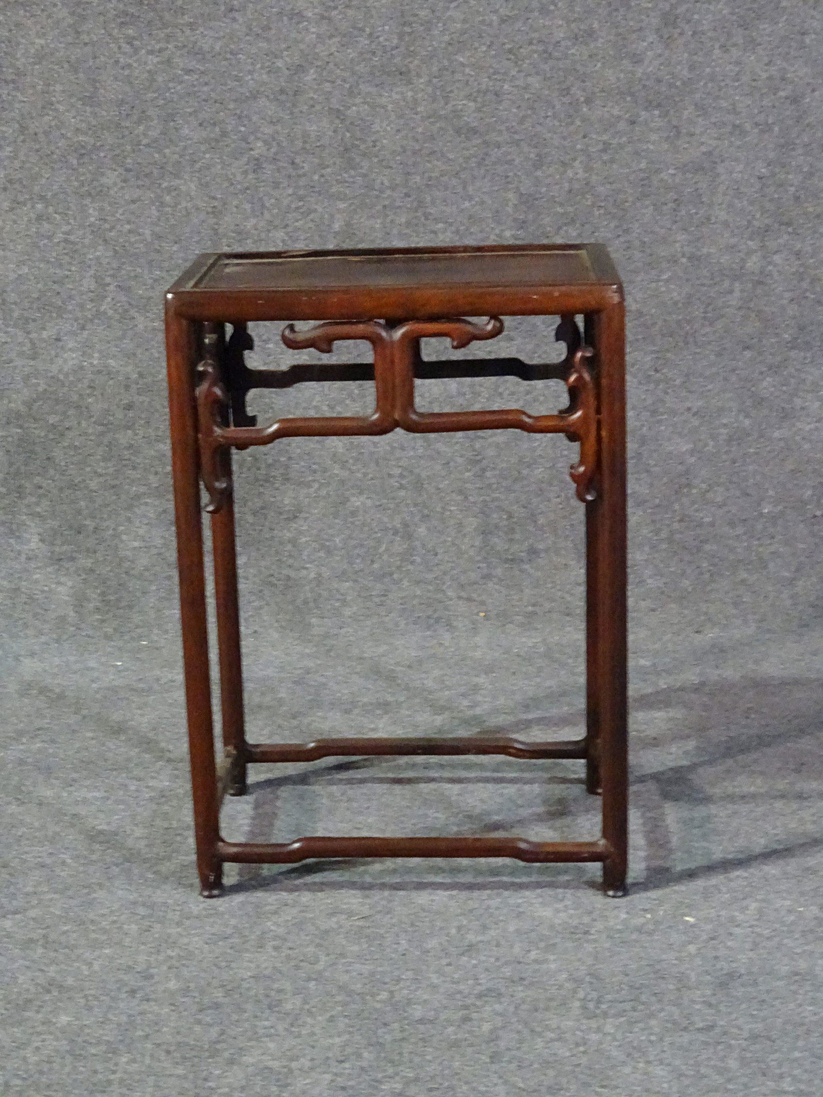 ANTIQUE ASIAN HARDWOOD END TABLE (1 of 11)